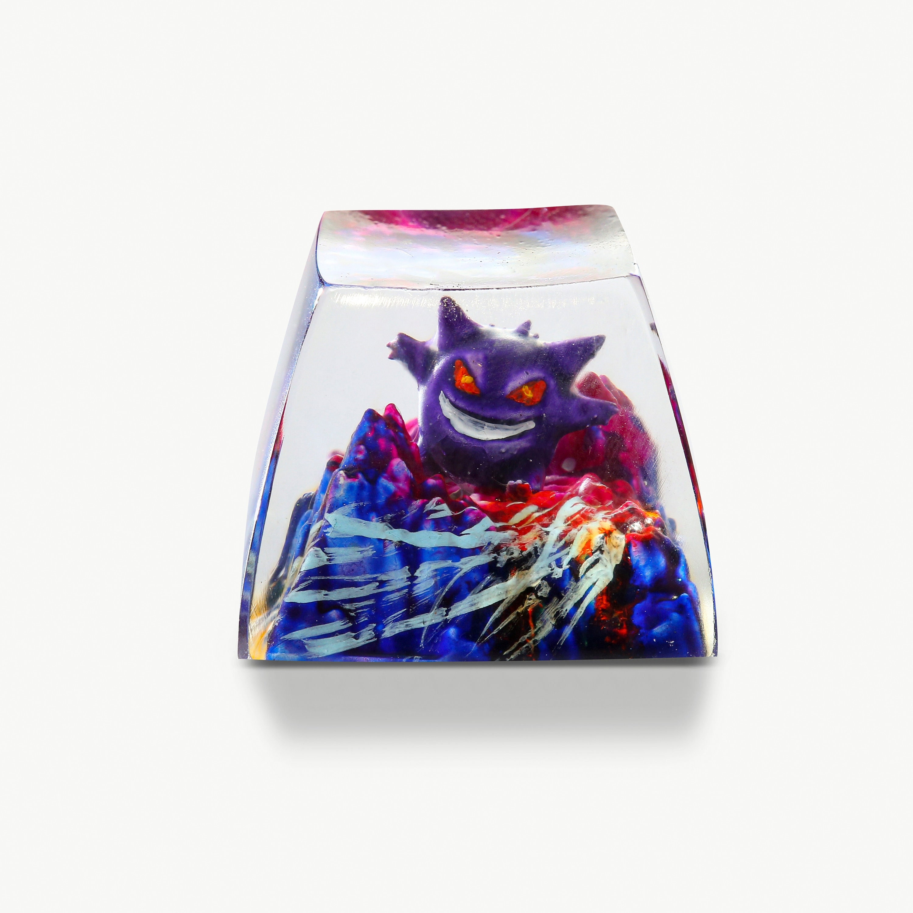 Custom Pokemon Gengar Keycap, Pokemon Keycap, Artisan Keycap, Anime Keycap, Custom Keycaps, Ghost Pokemon for Mechanical Keyboard