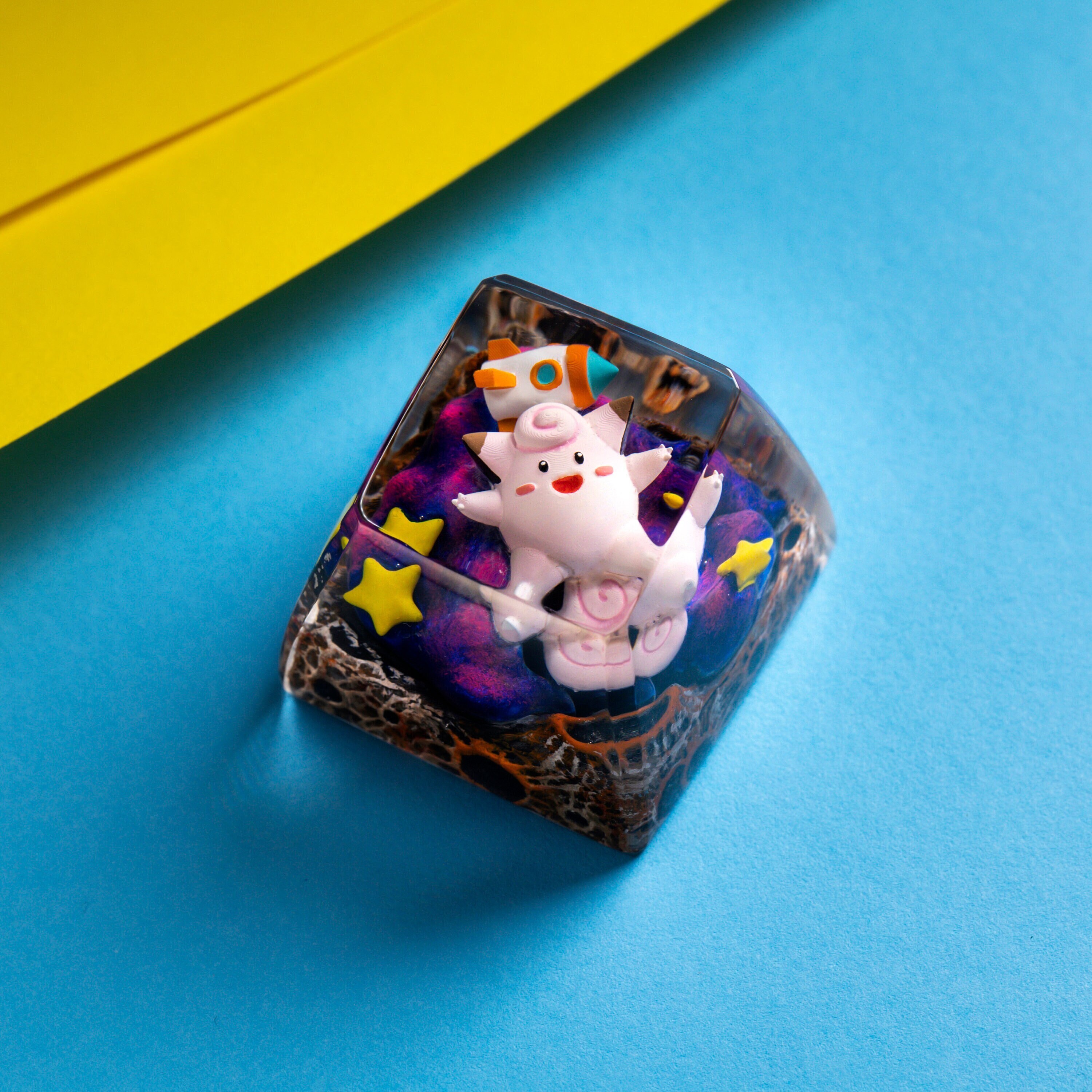 CUTE POKEMON Artisan Keycap, Custom Keycaps, Keycaps Anime, Artisan Keycap Cute, Resin Keycaps for Mechanical Keyboard